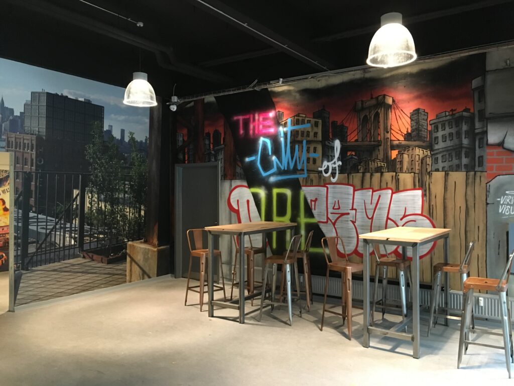 Metropolis by the marina