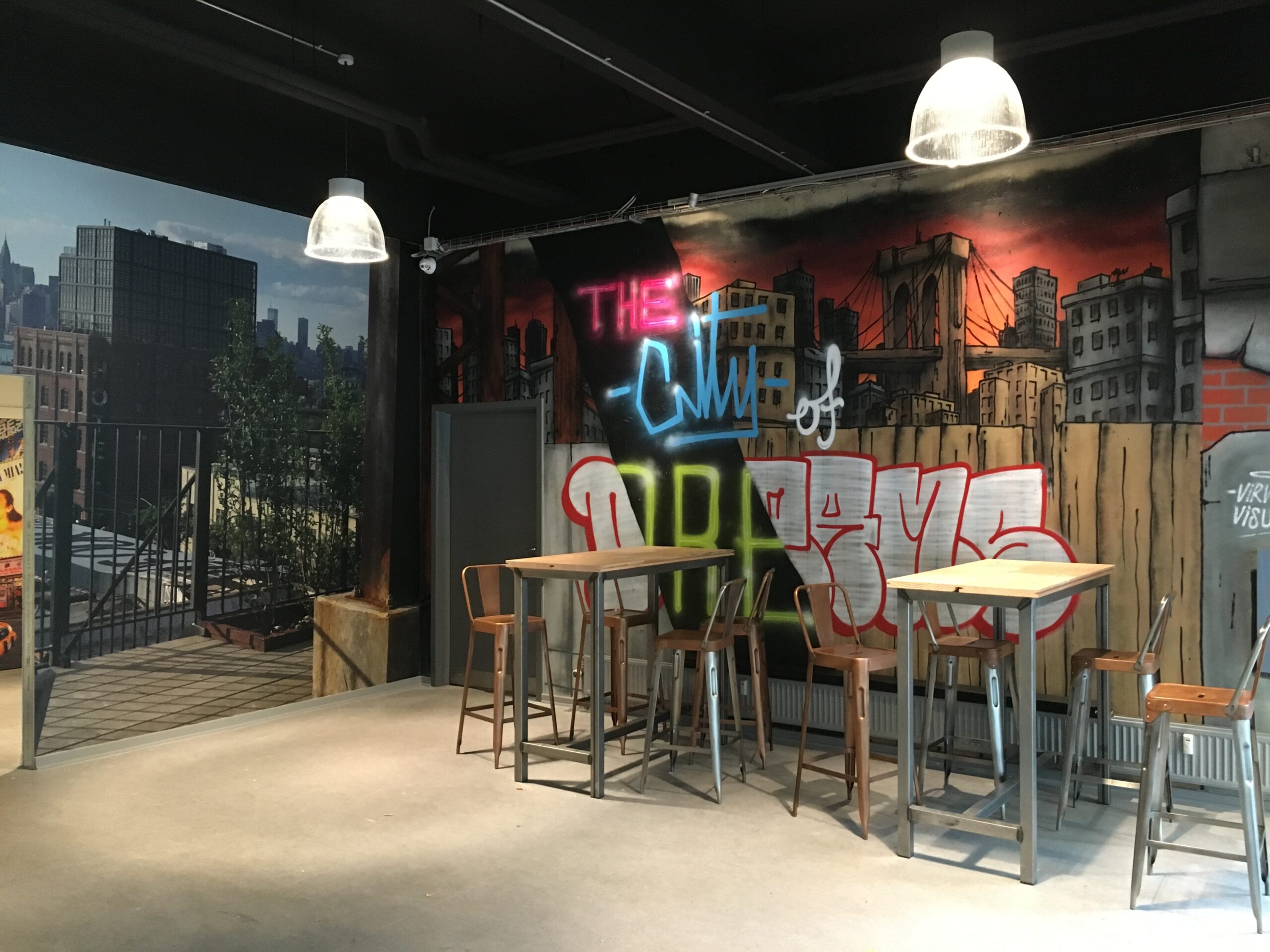 Metropolis by the marina