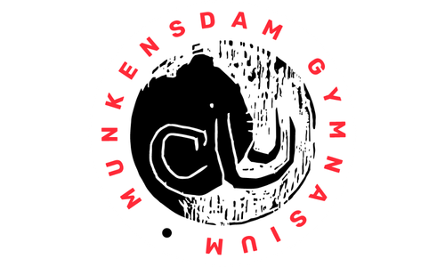 Munkensdam gymnasium logo